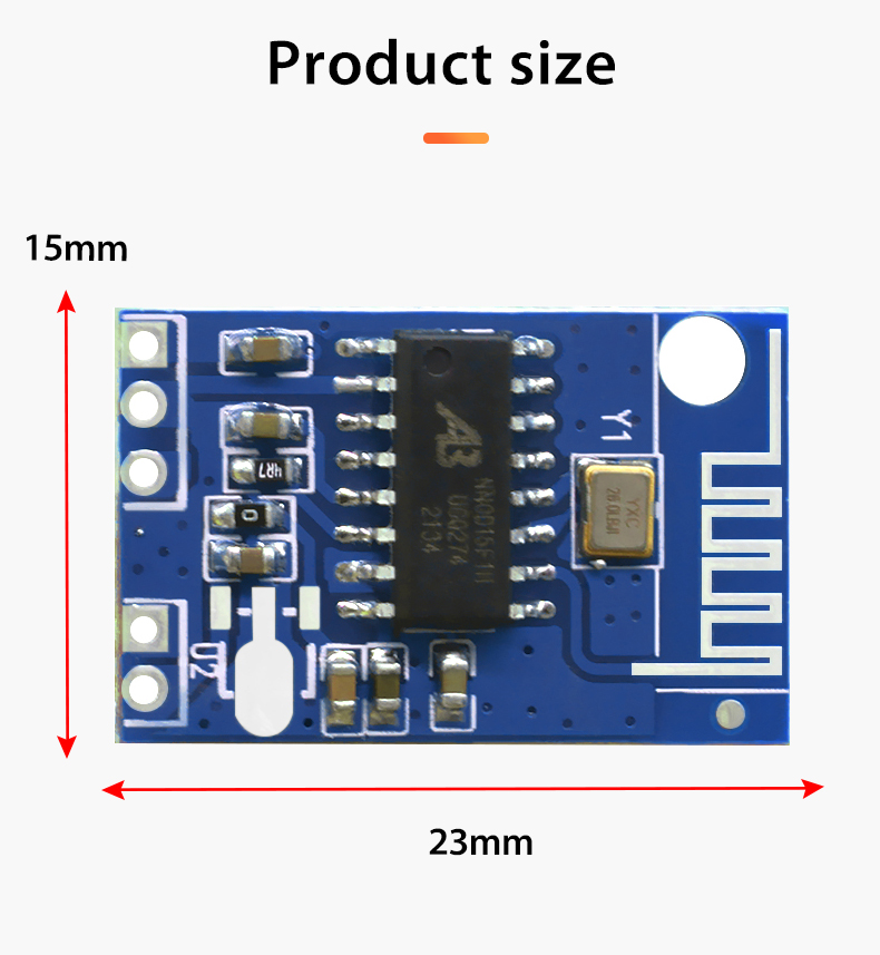 CA-6928 5V bt 5.1 Sound Dual Digital Power Amplifier Board with Blueteeth Audio Module