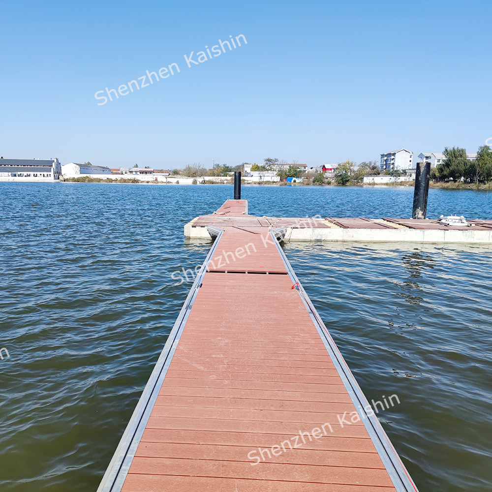 Jetty Marina Aluminum Floating Dock Floating Pontoon Dock For Boat