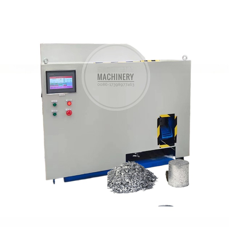 Labor Cost Reduced by Touch Screen Aluminum Chip Iron Cake Briquetting Press Machines