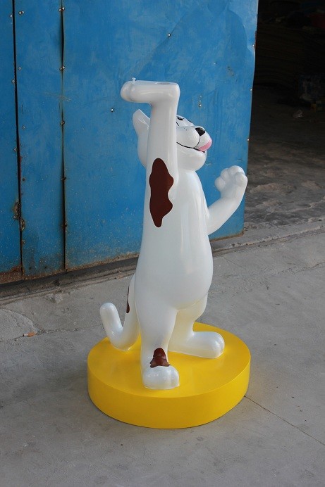 Outdoor Garden deco cartoon statue cat statue in garden/ plaza/ shopping mall