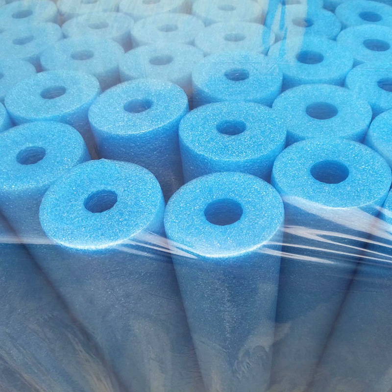 Injection Epe Foam Tube Protective , Closed Cell Hollow Foam Tube Waterproof