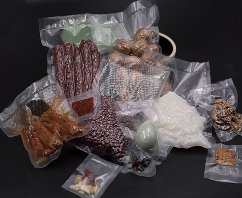 S-XL Biodegradable Meat Vacuum Seal Storage Bags Compressed