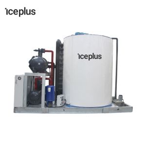 High Efficiency Flake Ice Making Machine Low Consumption High Precision