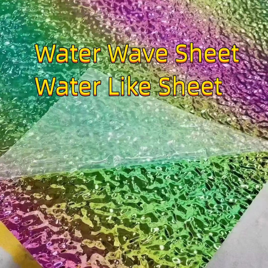 Rippled Water Wave Metal Cladding Panel Decorative 304 Stainless Steel Sheet Ripple Mirror Finish