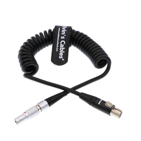 ARRI RED Cameras 12V Monitor Power Cable Lemo 2 Pin Male to Mini XLR 4 pin