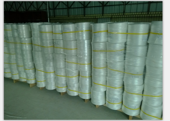 UV Treated 1500m/Kg Soft Strong Polypropylene Tying Twine Fibrillated Slit Film