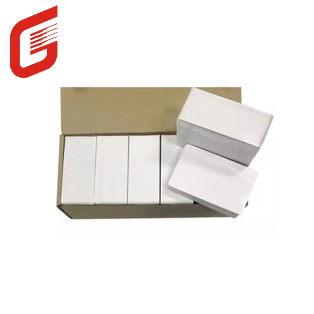 Customized CR80 Plastic Blank PVC Card Printer Supplies for Business Name Smart Card
