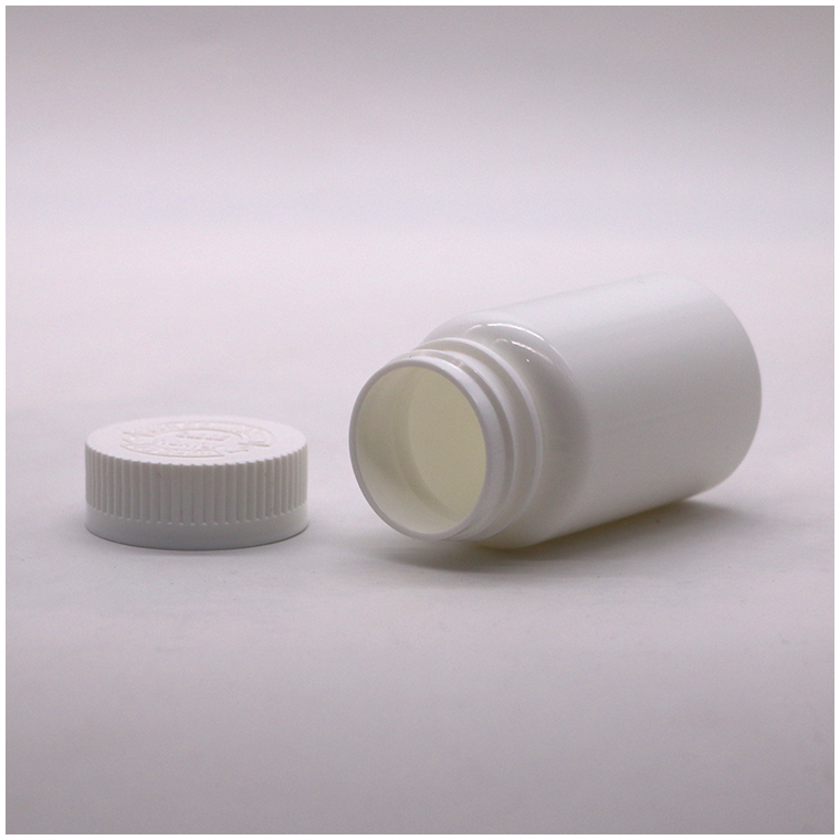 Custom Color Label Stickers 100ml HDPE Plastic Bottle for Supplement Pill Capsules