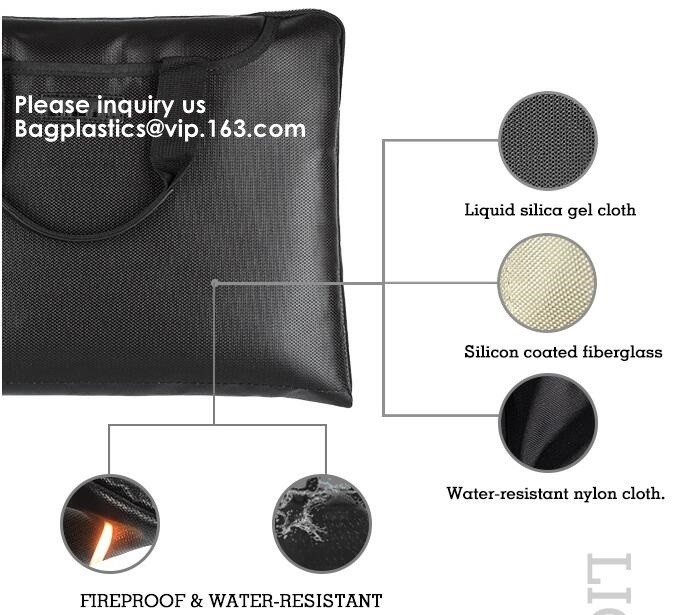 Laptop Computer Bag, Laptop Tote Bag for Women Waterproof Business Bags,Fiberglass Waterproof Zip Lock Pouch Zipper pack
