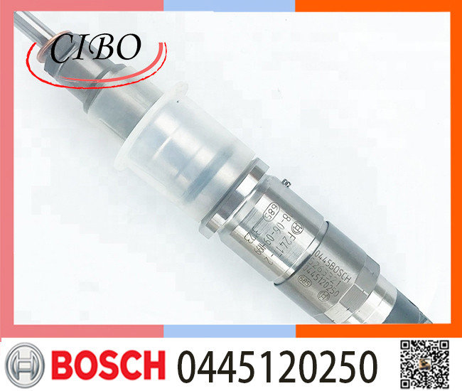 1 Year Warranty 0445120250 KOMATSU Fuel Injectors