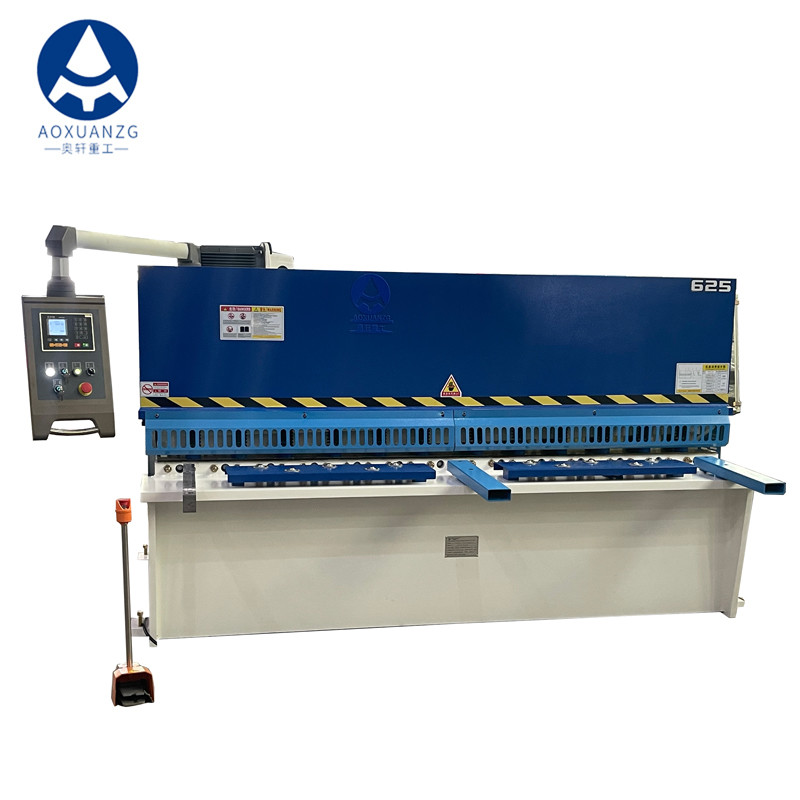 CNC Hydraulic Swing Shearing Machine 3200mm Cutting Width E21S Blade Adjustment