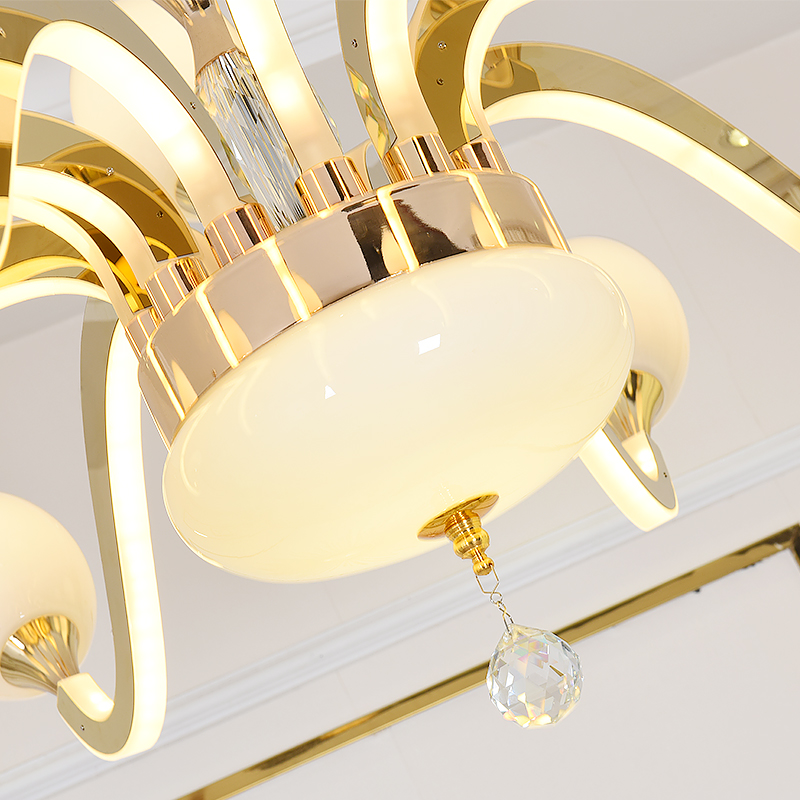 Modern flower led chandelier lighting Fixtures for home (WH-LC-09)