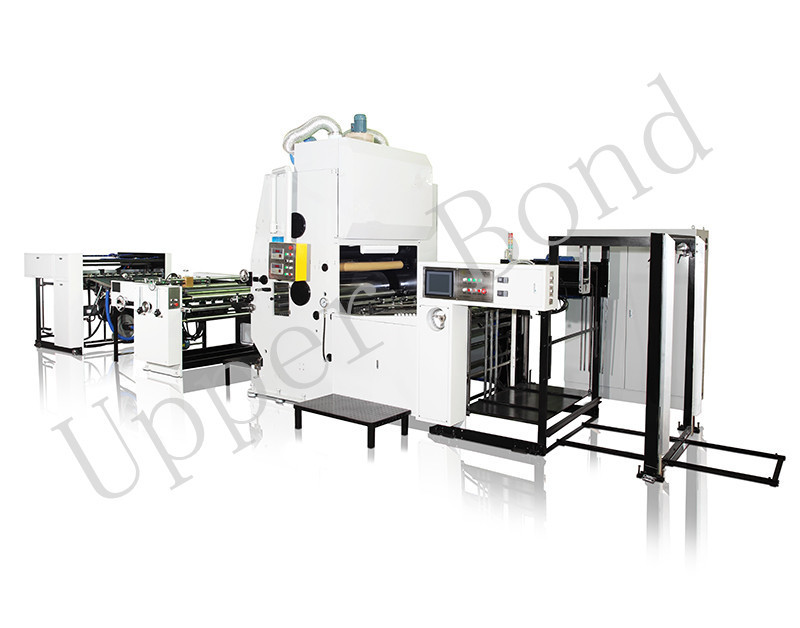 8.5T Vertical Laminating Automatic Foil Stamping Machine for BOPP Film