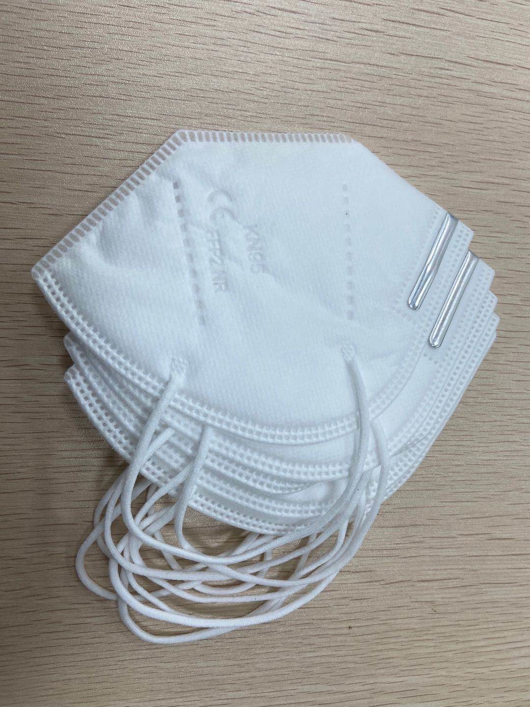 Low Breathing Resistance KN95 Reusable Dust Mask 2 Ply Nonwoven Design