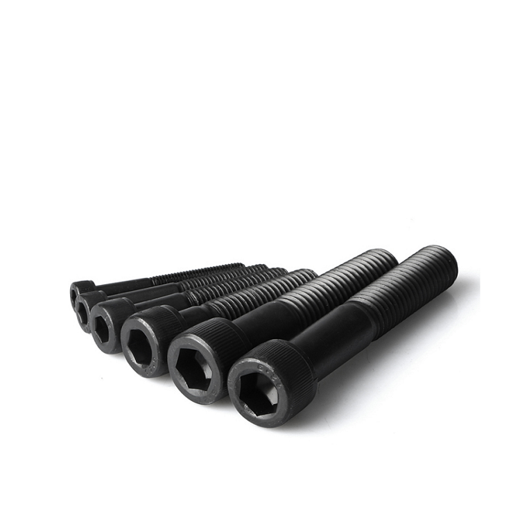 Black Finish Half Threaded Allen Bolts Grade 8.8 10.9 Hexagon Socket Head Cup Screw Bolts
