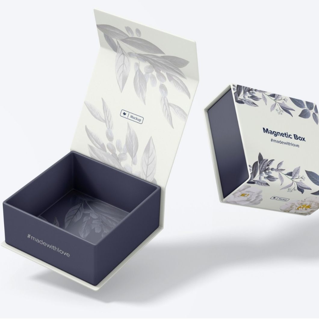 Magnetic Book Flip-Top Box Custom Packaging Packing Package Gift Jewelry Jewellery Perfume Advanced Exquisite Gift Cardboard Boxes Printed Logo Factory Price