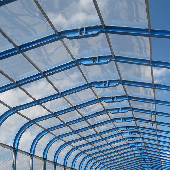 Clear Soundproof Acrylic Sheets Highway Sound Barrier Fence For Construction
