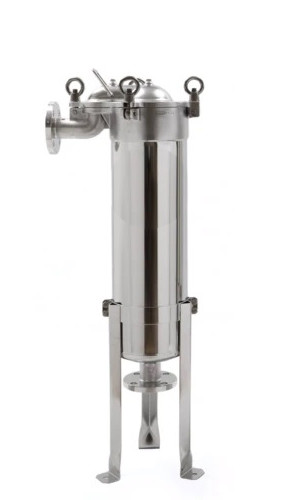 316L 5um Top Inlet Bag SS Water Filter Housing For Water Treatment