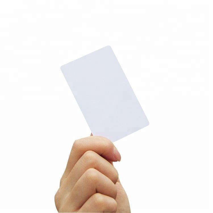 Blank S50 1K RFID Smart Card Light Weight With Rounded Corners Finishing