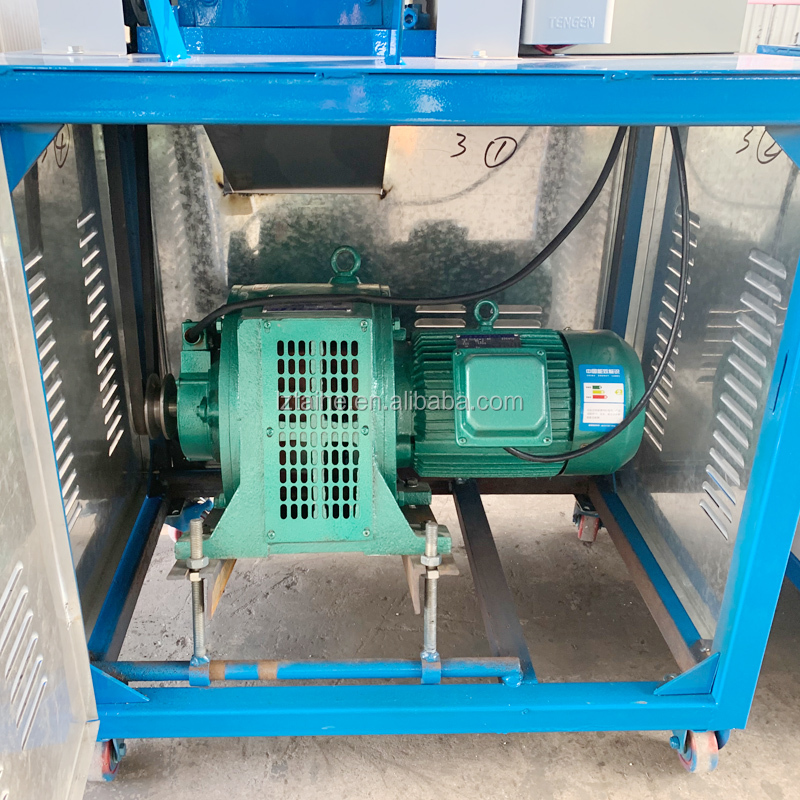 OEM Plastic Pelletizer Machine Cutter 110kg Capacity For Making Small Plastic Granules