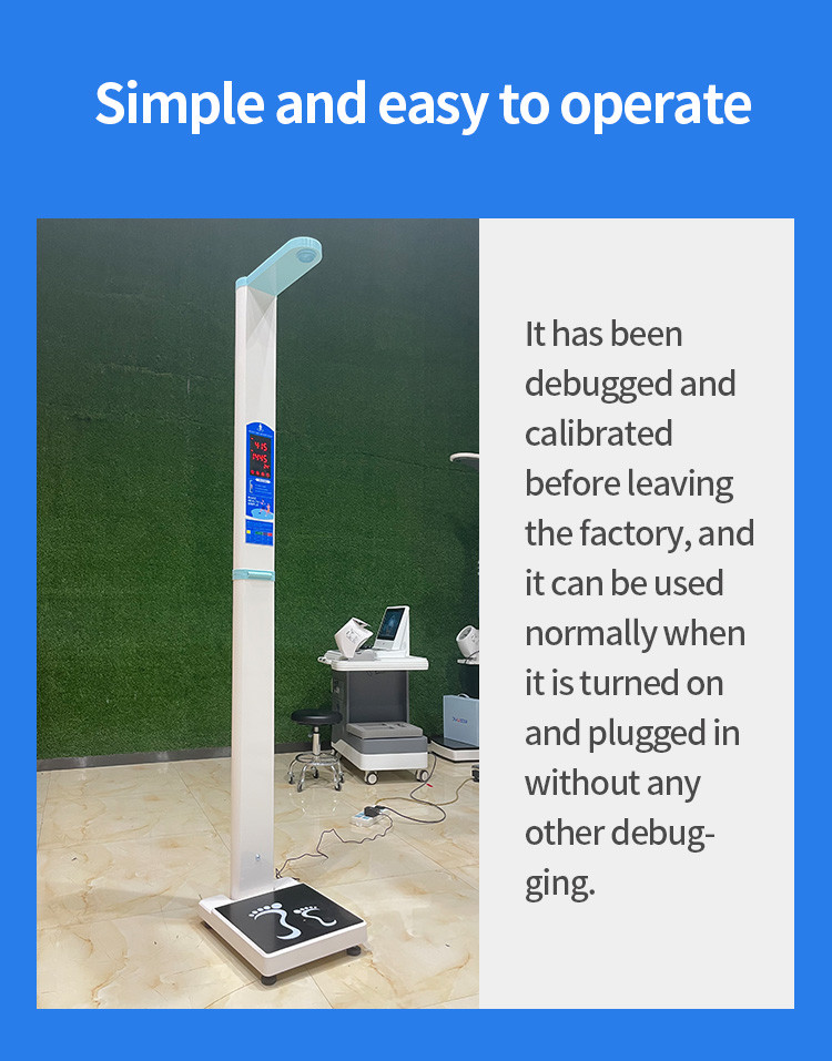 Electronic Coin-operated Weight and Height BMI Body Scale for Gym
