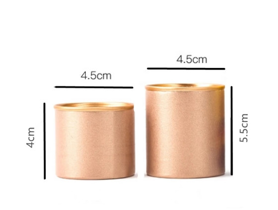 ISO9001 Green Tea Tin Box 1 Color Aluminium Tin Containers