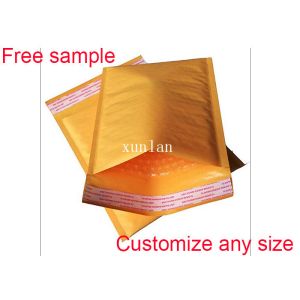 Kraft Bubble Wrap Mailing Envelopes , Padded Mailing Envelopes With Air Bubble