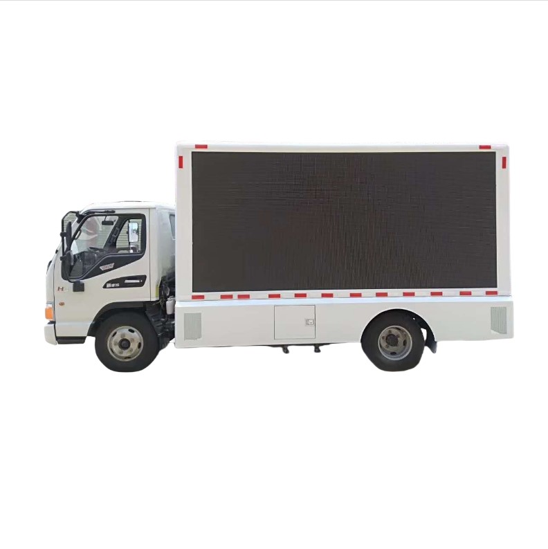 LED Display 3840*1728mm 120 hp 2.0 Electric Door Window Central Control Lock ABS Roller Advertising Light Box Advertising Truck