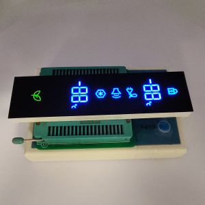  Ultra Blue/Green Common Cathode 7-Segment LED Display for Refrigerator Controllers Manufactures