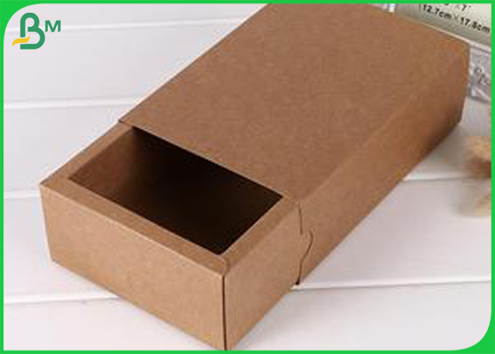 Roll Packing 180gsm Natural Brown Kraft Liner Board For Recycled Package