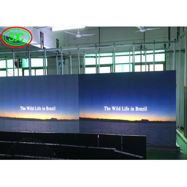Wide Viewing Angle Rental P1.923 1R1G1B Indoor Full Color LED Display Suitable For Commercial Centers And Plazas