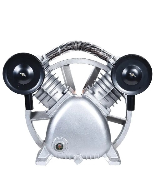 Low Maintenance 5.5HP Air Cooled Reciprocating Piston Compressor Head For Industrial Air Compressor Air Cooler