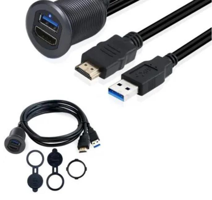 Car Dash Mount USB Adapter Vehicle, Bike, Motorcycle and Car USB Socket