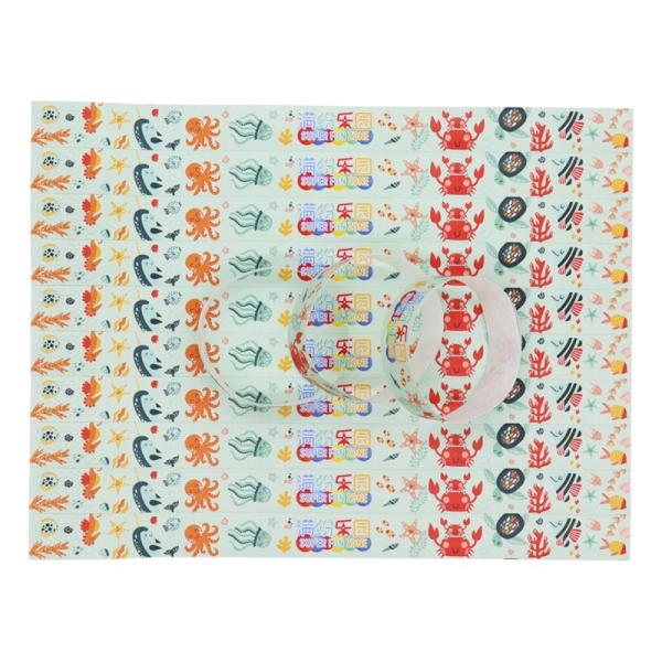Custom Logo Printed Tyvek Paper Wristbands Durable Waterproof for Event Party