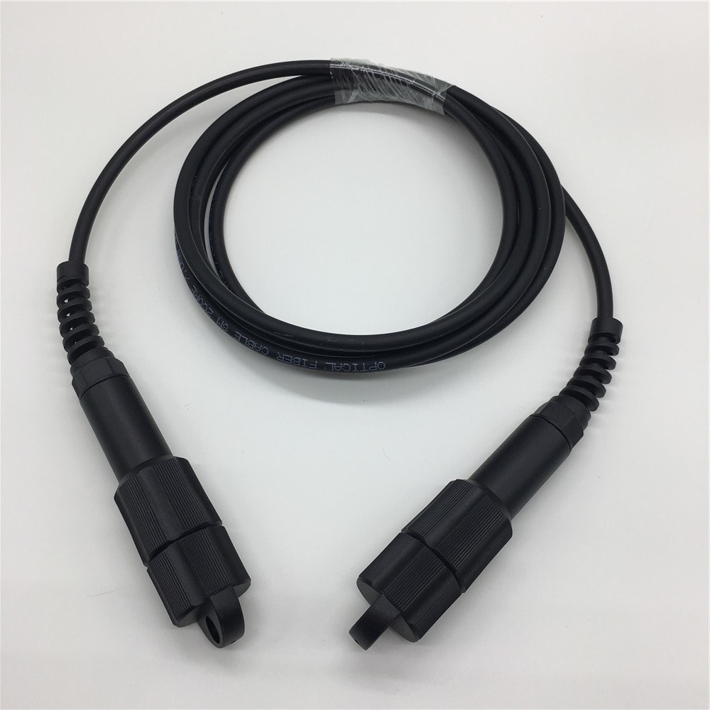 Ftta 2Fo DLC- PDLC Outdoor Tactical Armored PDLC Fiber Optic Patch Cord CPRI Cable Assembly