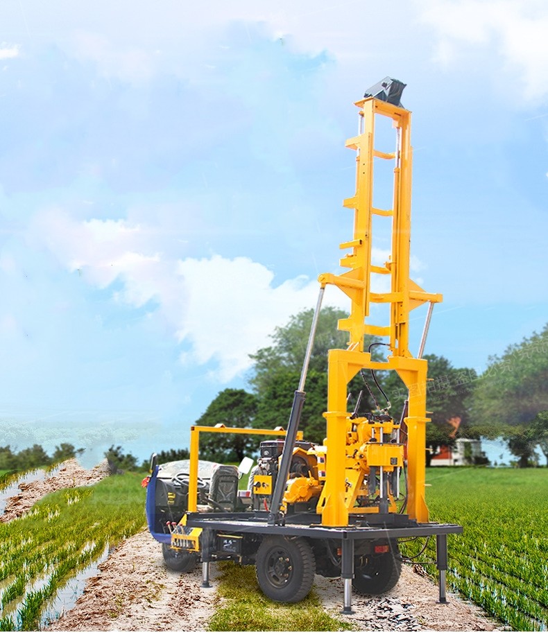 Self Propelled Hydraulic Crawler Drilling Machine For Construction Site Survey