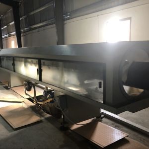 PE Processed High Productivity HDPE Pipe Extrusion Machine with Single-Screw