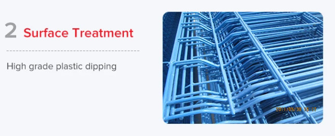 Hot Dip Galvanized 3D Curvy Fence for School House Garden or Playground