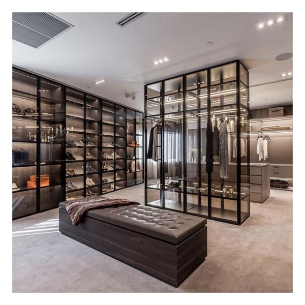 Contemporary Wardrobe Furniture European Style Storage Wardrobe with Luxury