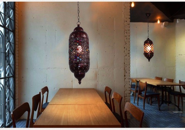 Mediterranean style Kitchen Dining room Living room retro vintage pendant lights(WH-DC-50)