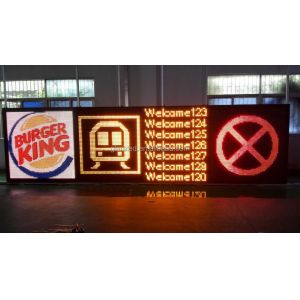 Portable IP65 Waterproof VMS LED Display with 6500-15000cd/m2 Brightness and 100