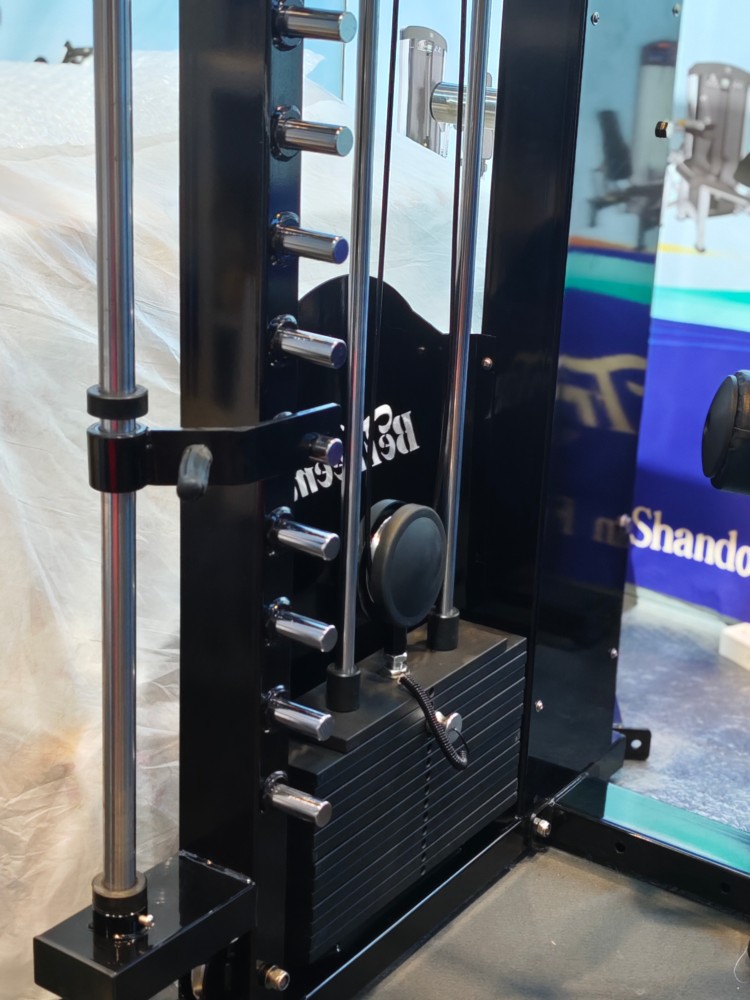 Complete Strength Training System: Power Cage, Squat Rack, and Multi-Functional Smith Machine