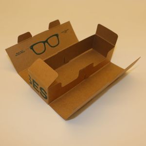 Sun Glasses Retail Packaging Boxes Custom CMYK 4 Color Offset Printing ODM,