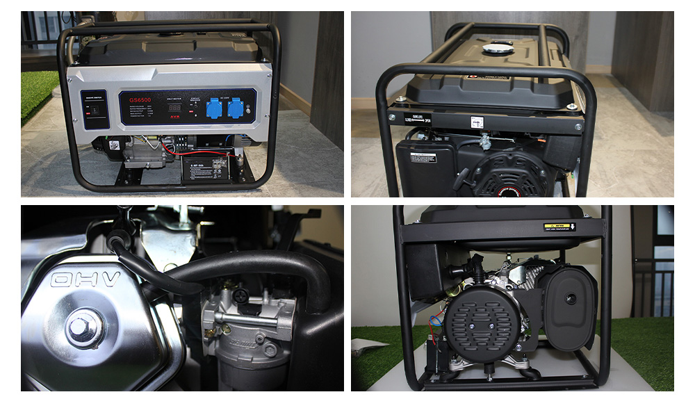 Petrol Gas Power 9000W Gas Electric Generator 5kW Light 7.5kVA