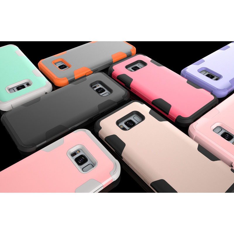 Camera Protection Back Cover Raised Edges Screen Protection For Samsung S8 Plus