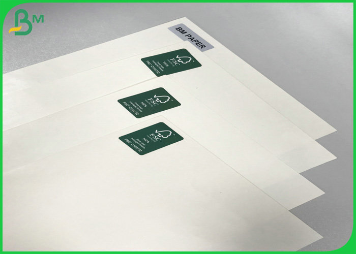 Greaseproof Food Grade 160gsm 170gsm + 18g PE Coated Paper For Packing Food