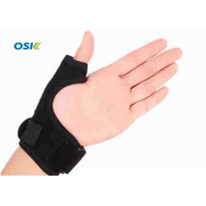  Black Finger Support Brace With High Strength Brackets Free Size Breathable Manufactures