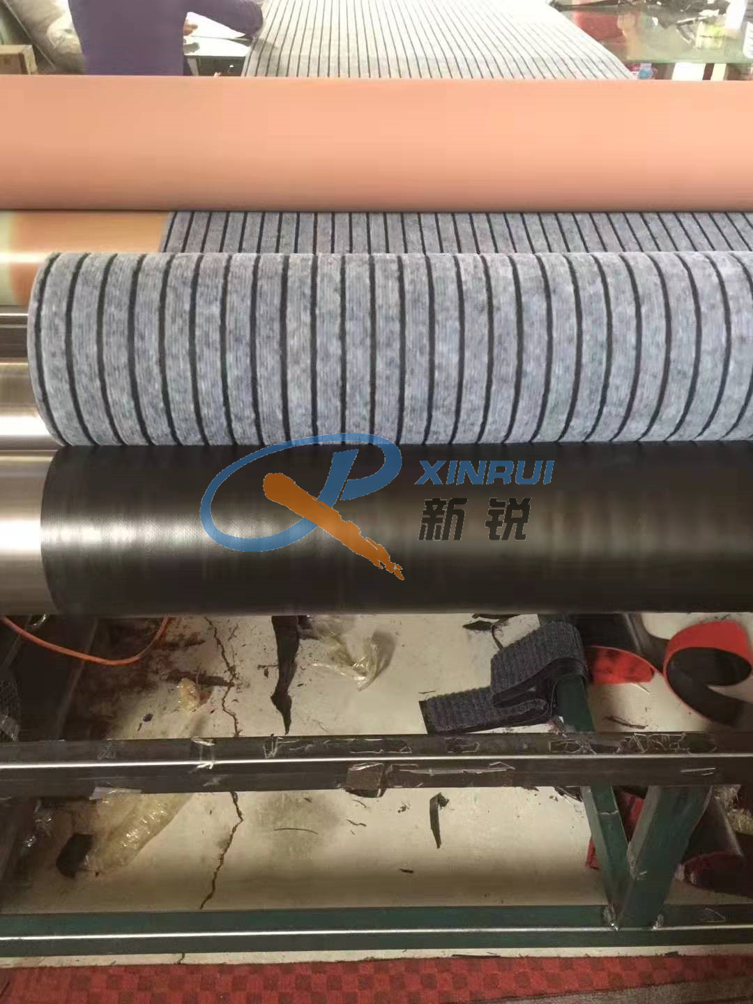 Different Top Material PVC TPR Carpet Coating Plastic Floor Mat Making Machine