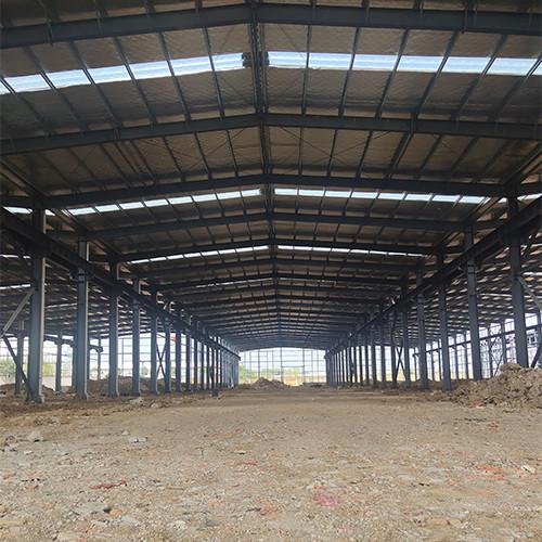 Covered Steel Indoor sports center,Large Span Steel Structure Building