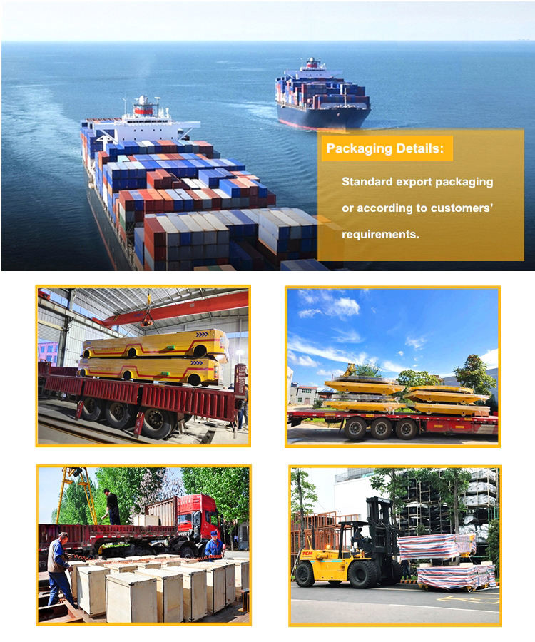 Factory practical custom battery-driven coil transport rail cart